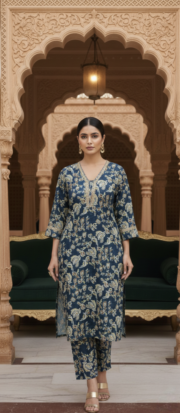 IMG_20260216_084414 Women Floral Printed Kurta with Trousers