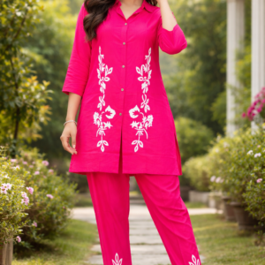 Beautiful Printed design Women Cotton Stylish Rayon-Cord Set