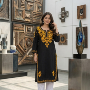 Gemini_Generated_Image_7ogx5o7ogx5o7ogx Women's Rayon CottonEmbroidered Long Kurti Premium Quality