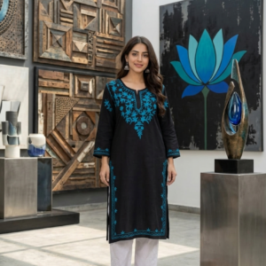 Gemini_Generated_Image_a8nbara8nbara8nb Women's Rayon CottonEmbroidered Long Kurti Premium Quality